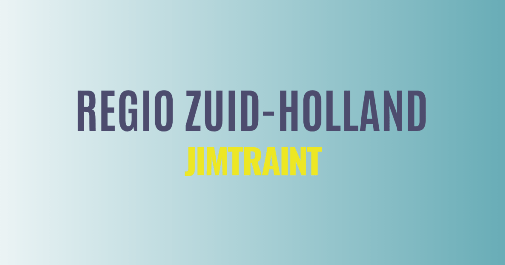 Trainingen regio Zuid-Holland